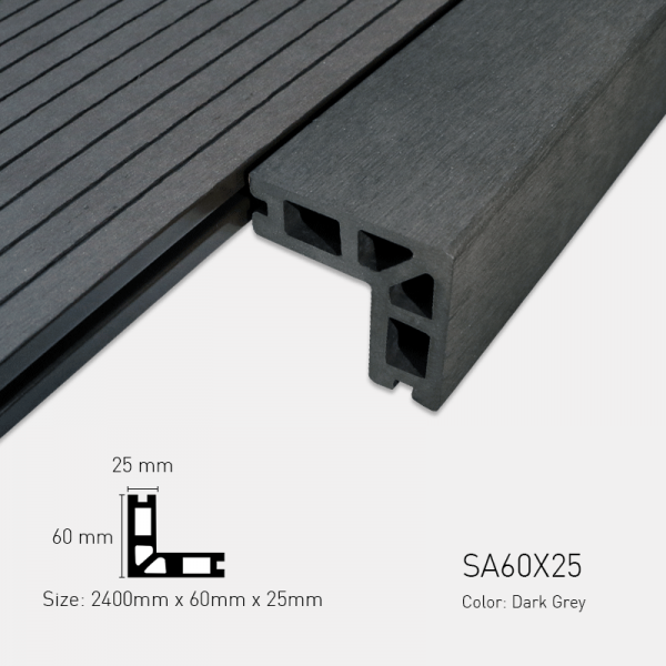 AWood SA60x25 Darkgrey